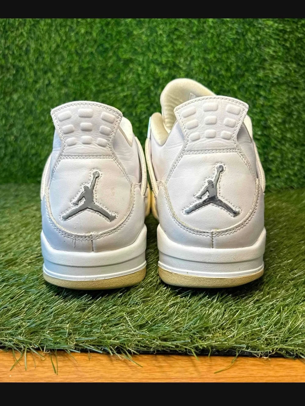 Nike Air Jordan 4 IV Retro Pure Money 2017 White Men’s Size 14 Sneakers Shoes